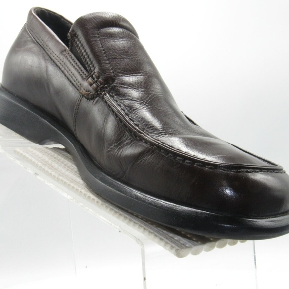 Ecco 050168 Size 10 M Brown Leather Loafer B6 A17 main image 8